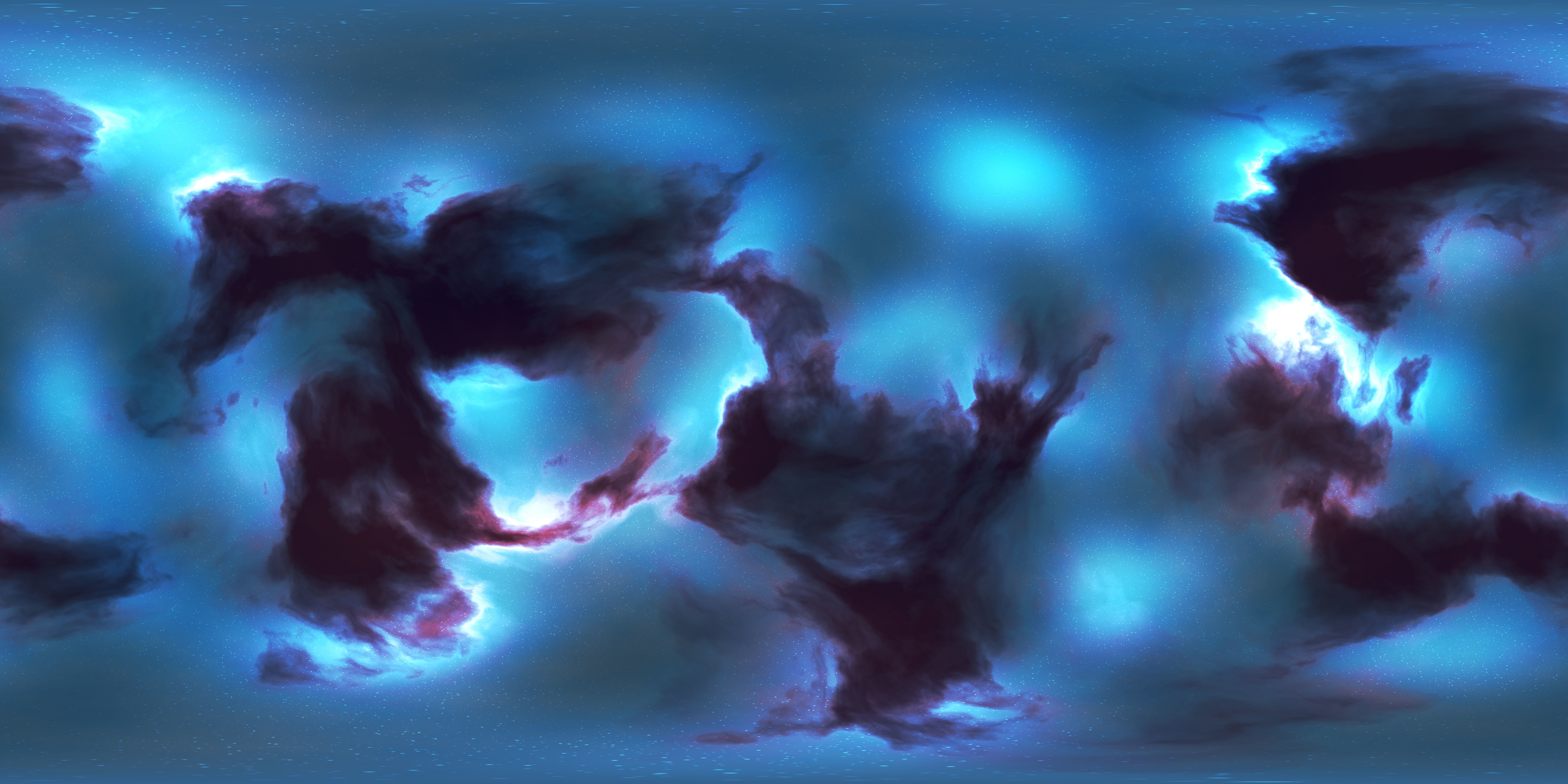 Space Nebula HDRIs 3D model_14