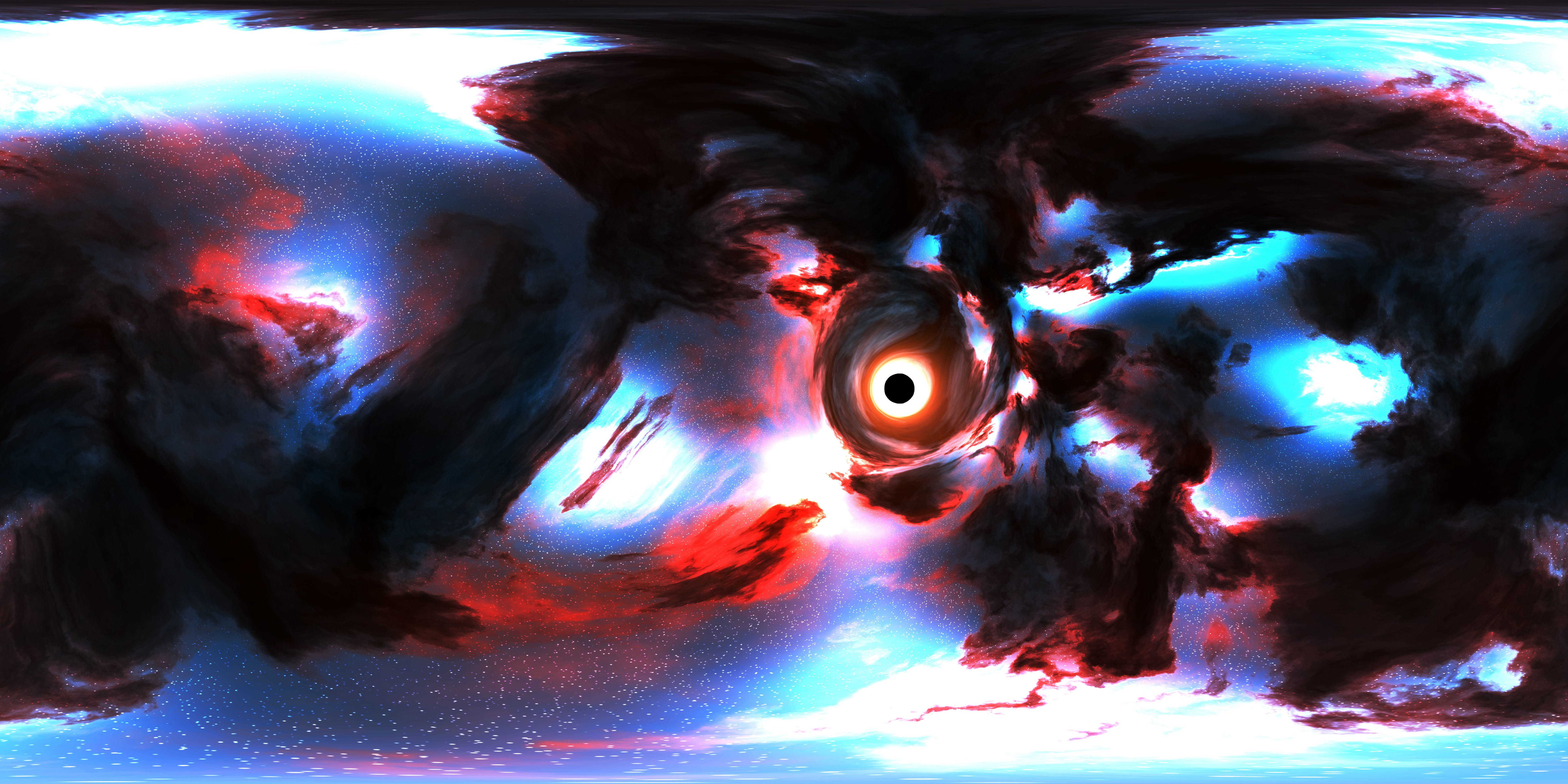 Space Nebula HDRIs 3D model_6