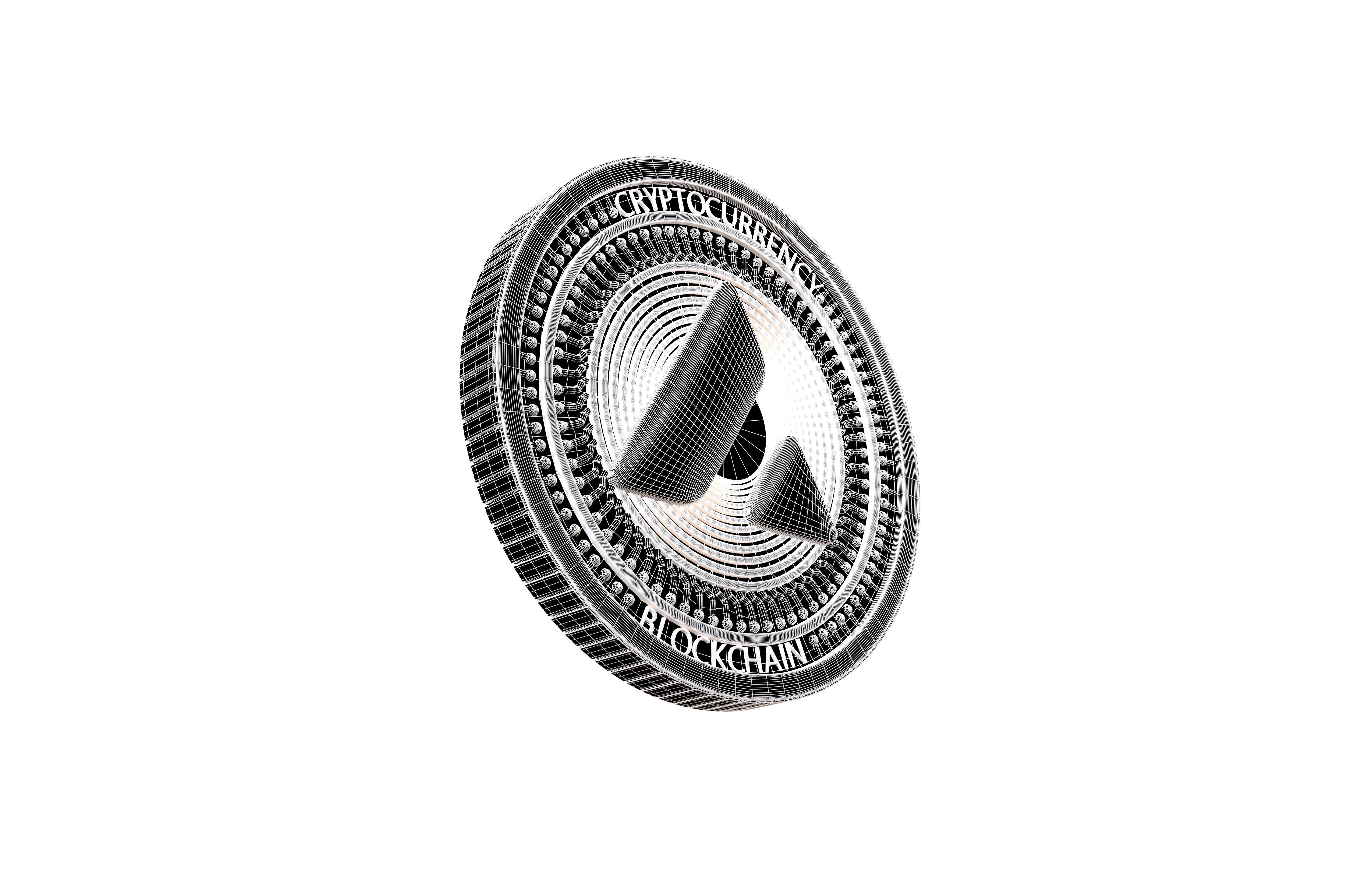 Avalanche Coin v6 001 3D model_11