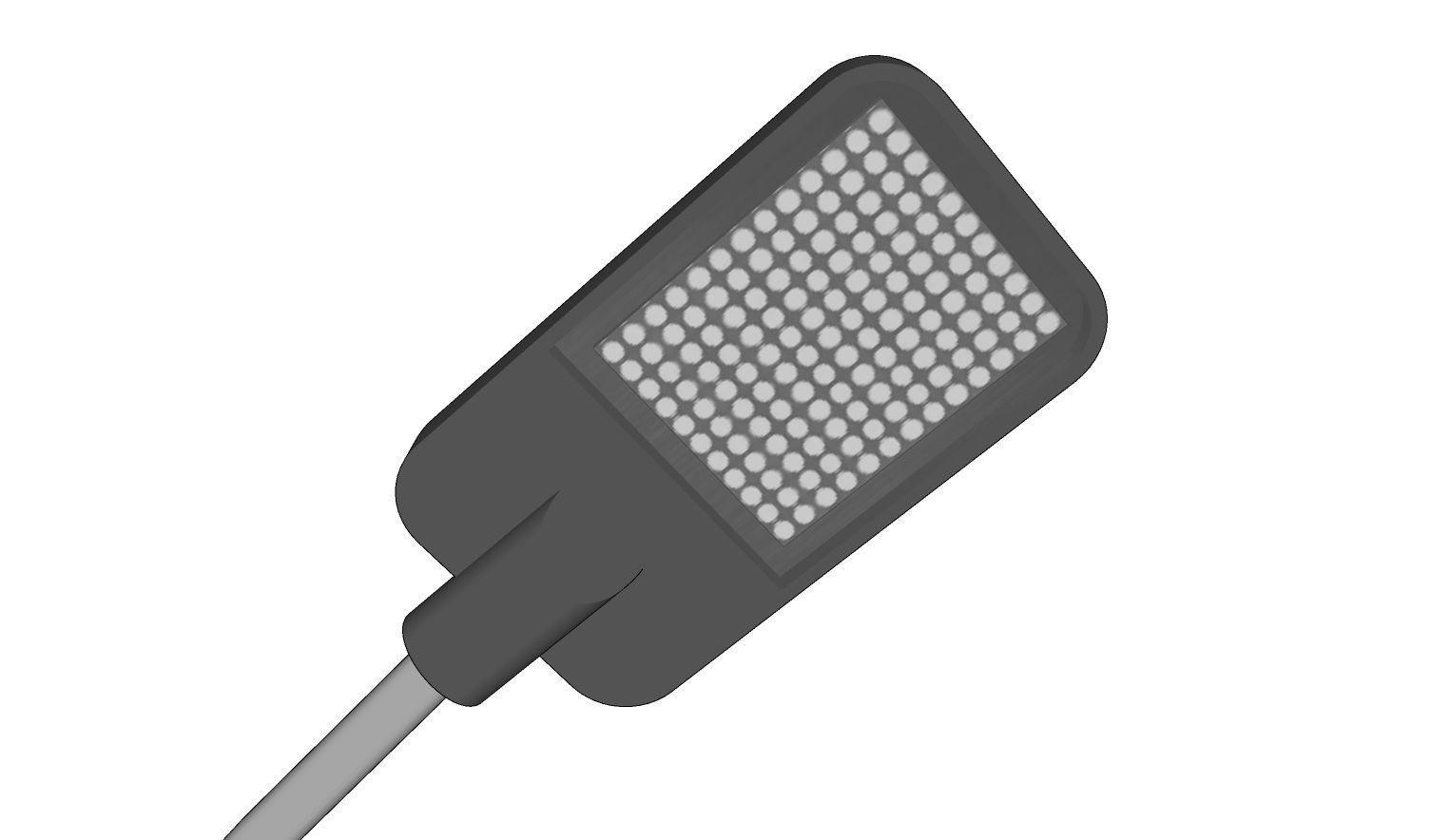 Lamp Post - Light Pole - Light Post - Street Light 26 3D model_7