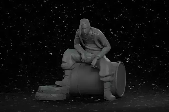 Draken - Tokyo Revengers 3D print model