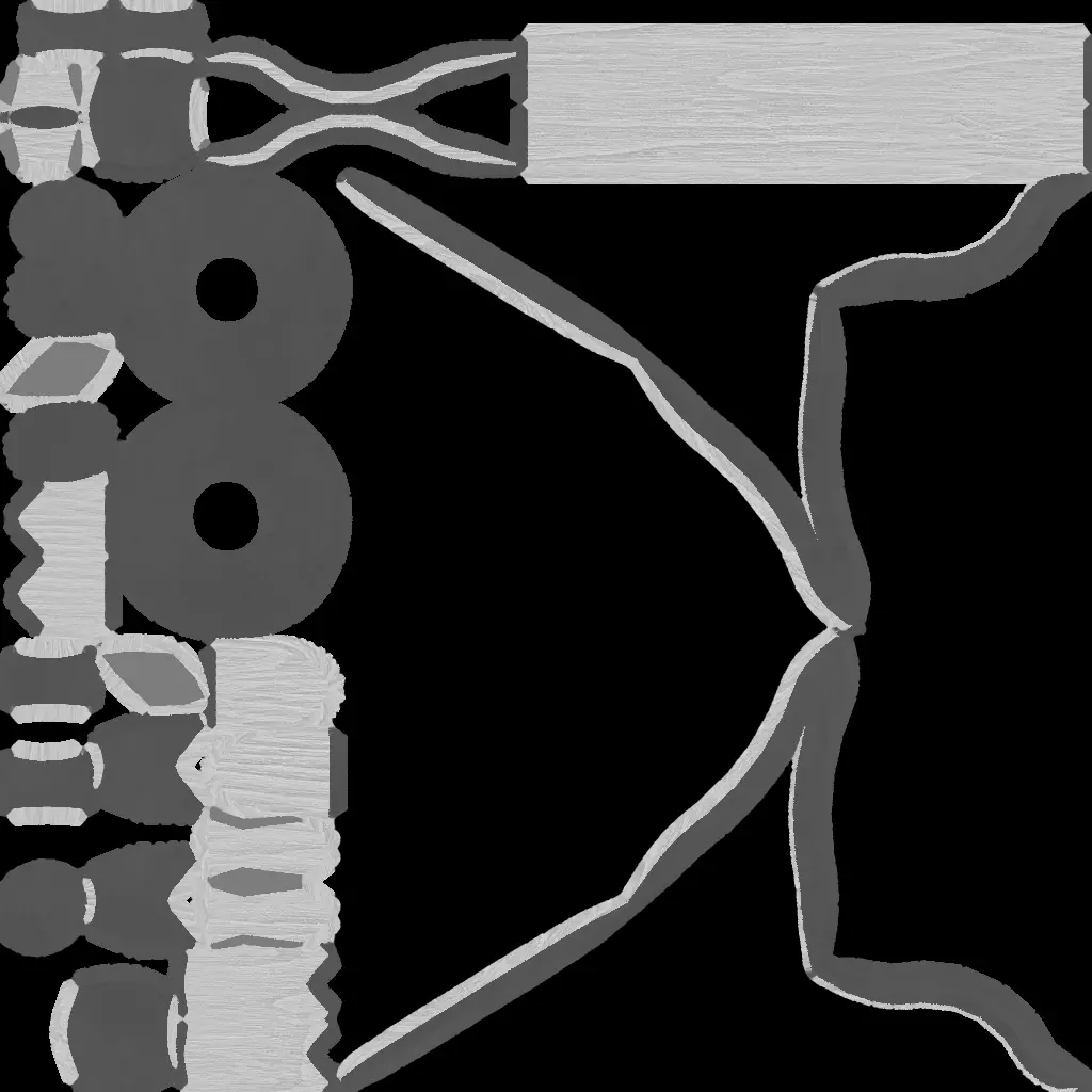 Witch  Low-poly 3D model_7