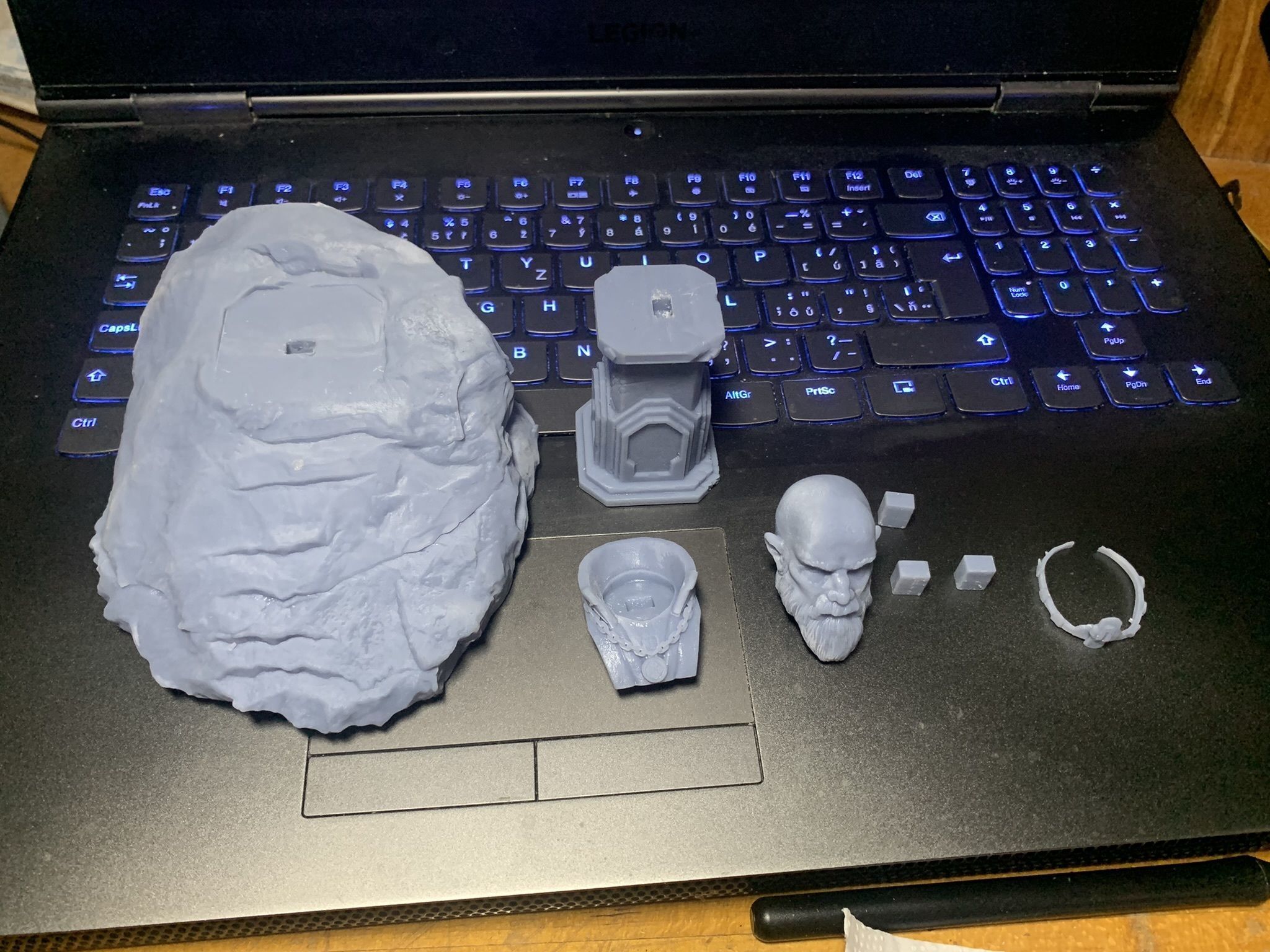 King of Old Halls - 3D Print model statue 3D print model_10