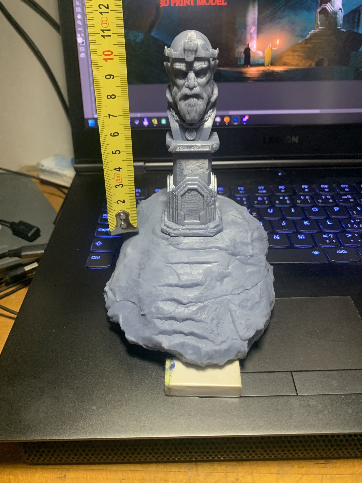 King of Old Halls - 3D Print model statue 3D print model_12