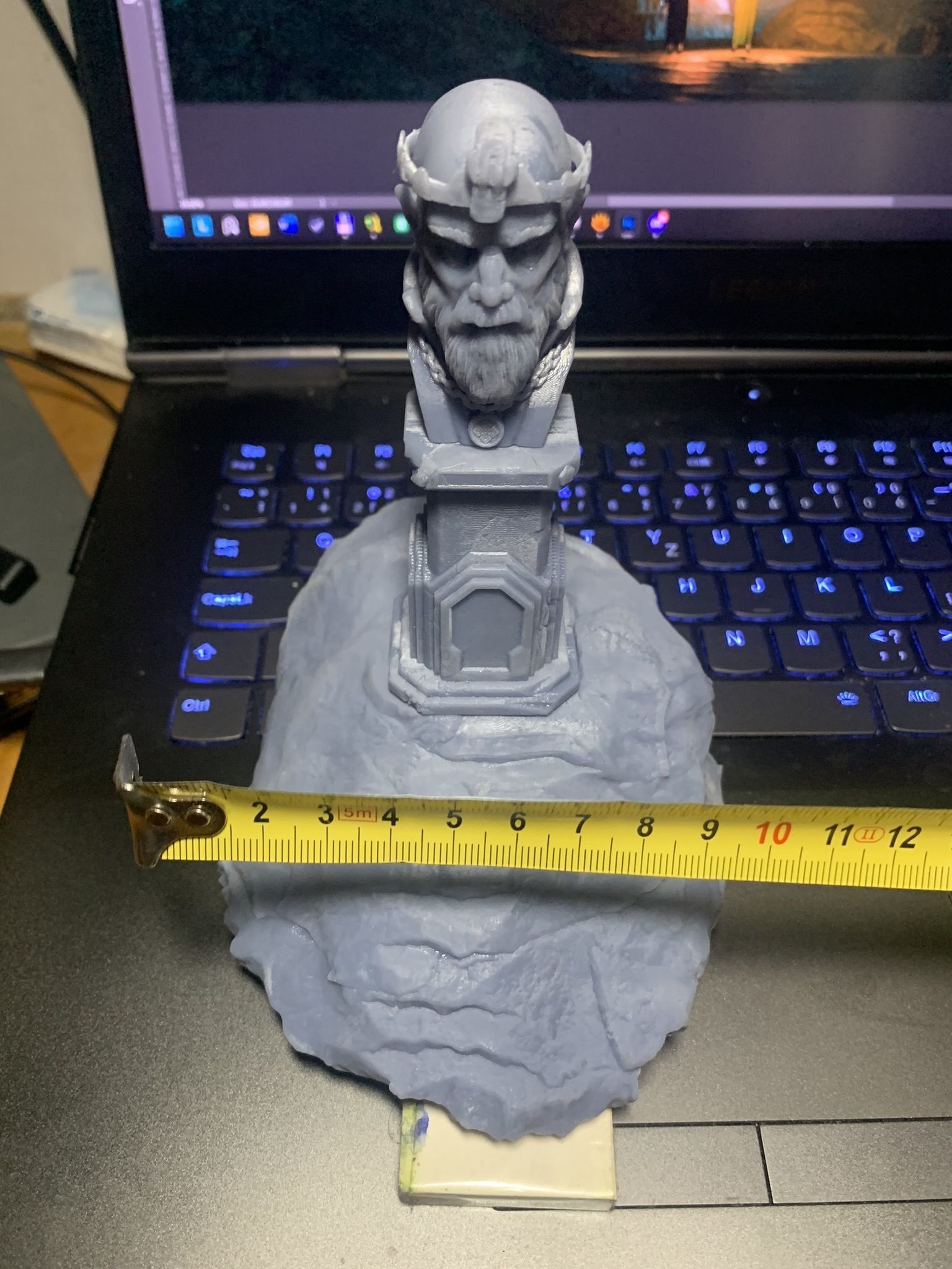King of Old Halls - 3D Print model statue 3D print model_11