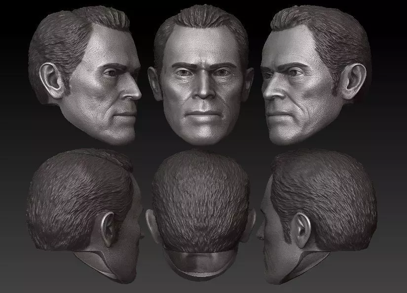 Head-Norman Osborn-Green Gooblin- MCU ver - Willem Dafoe 3D print model_0
