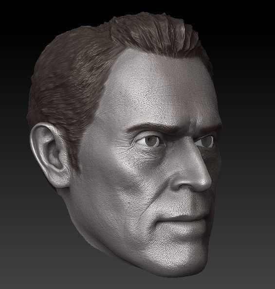 Head-Norman Osborn-Green Gooblin- MCU ver - Willem Dafoe 3D print model_5