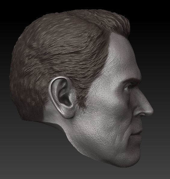 Head-Norman Osborn-Green Gooblin- MCU ver - Willem Dafoe 3D print model_4
