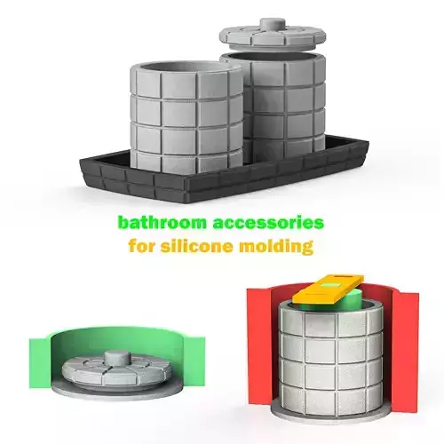 BATHROOM ACCESSORIES FOR SILICONE MOLD2