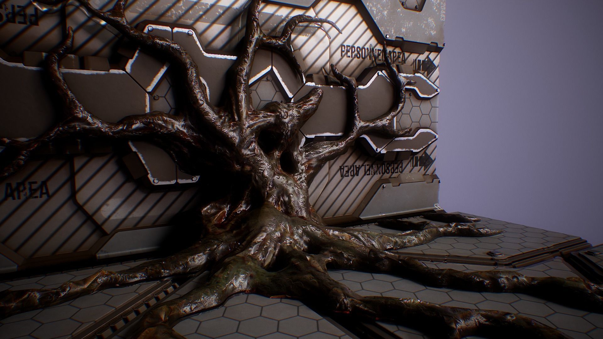 Ultimate Gore 2 - PBR Organic Growth Low-poly 3D model_5