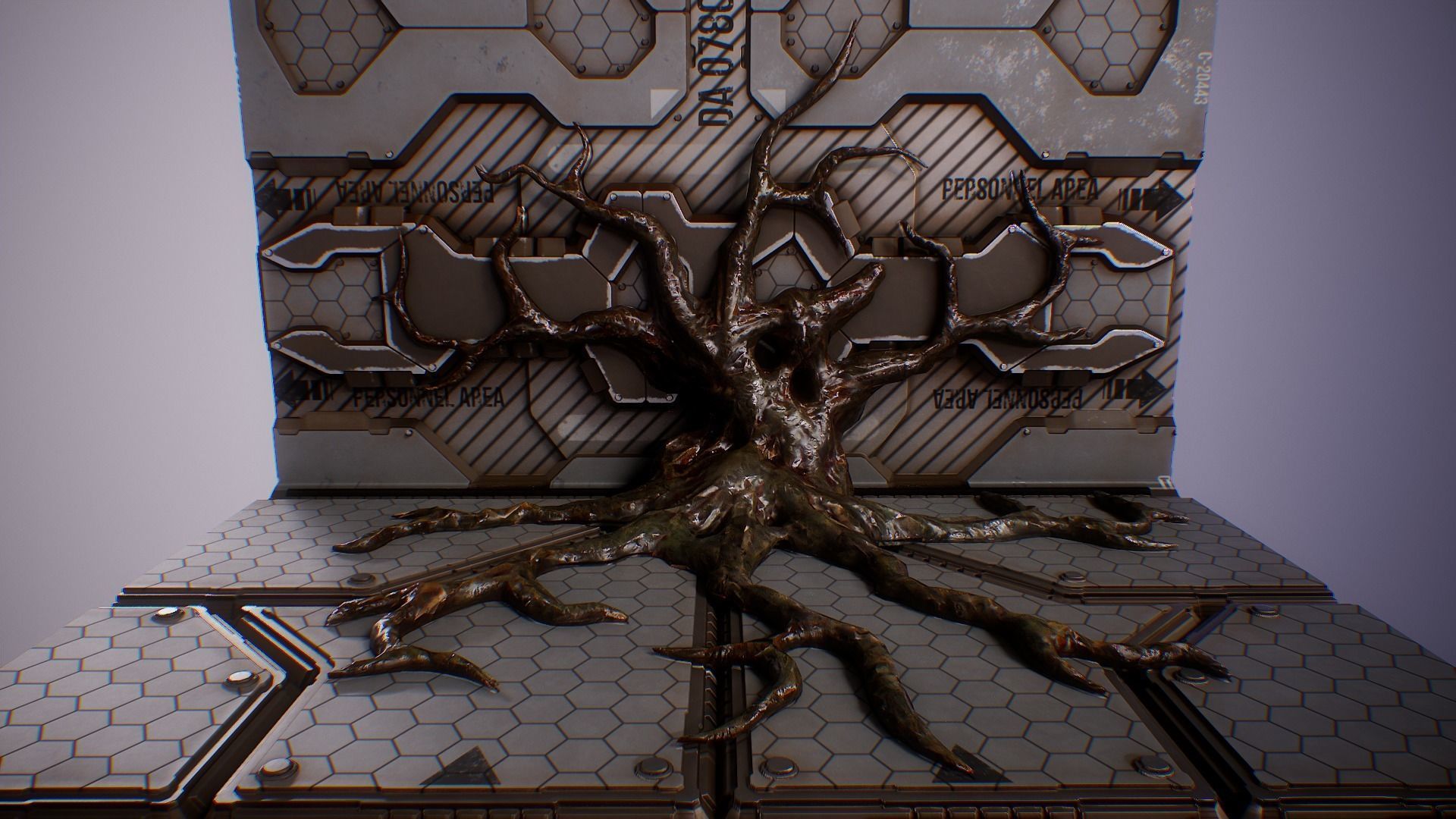 Ultimate Gore 2 - PBR Organic Growth Low-poly 3D model_2