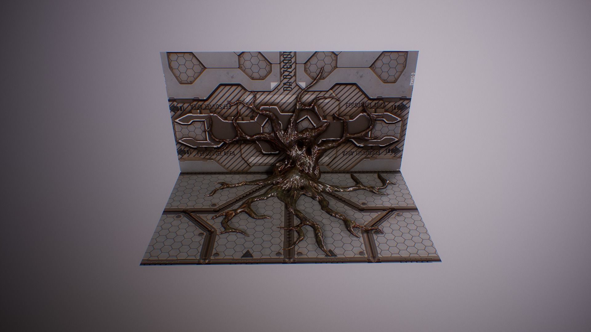 Ultimate Gore 2 - PBR Organic Growth Low-poly 3D model_9