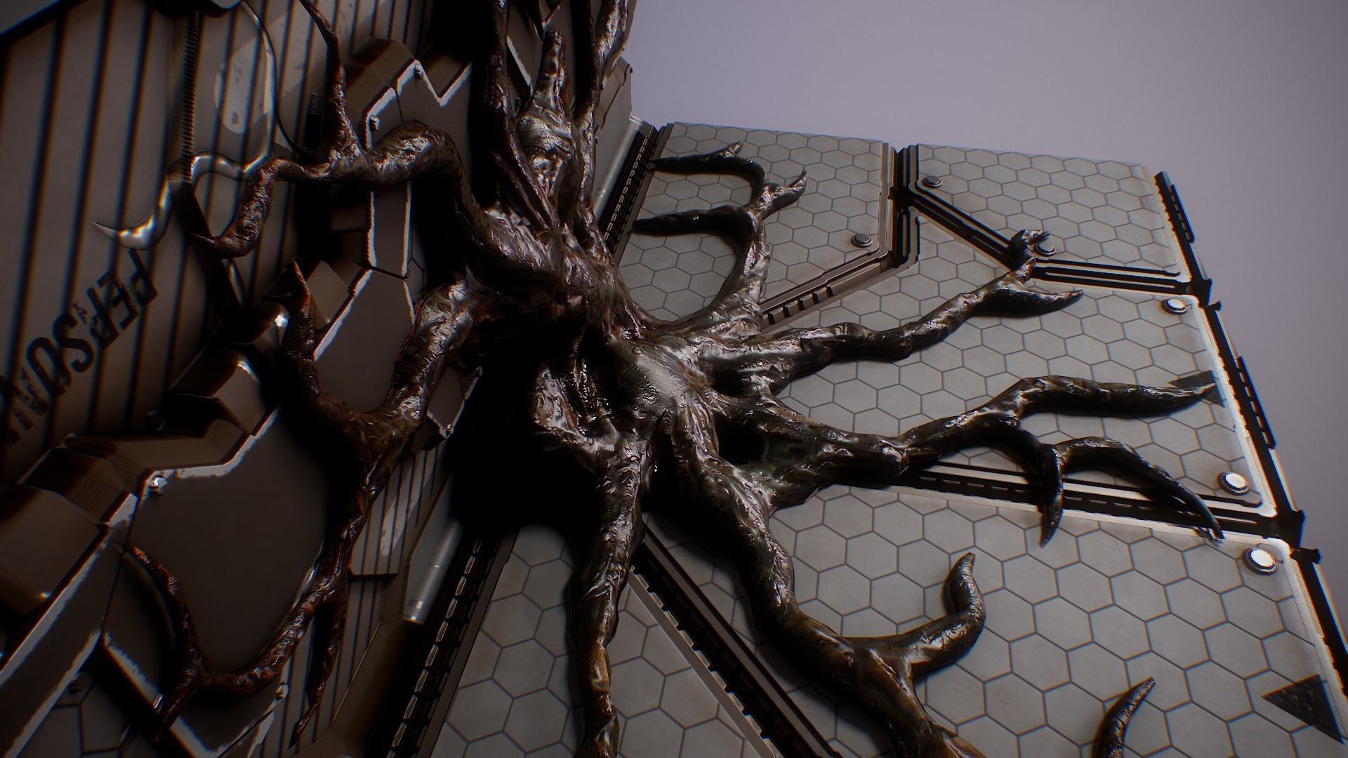 Ultimate Gore 2 - PBR Organic Growth Low-poly 3D model_6