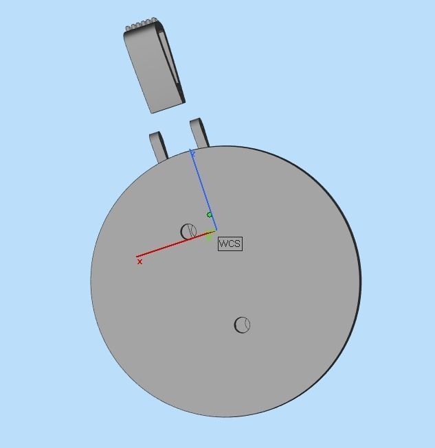 Jesus head pendant 3D print model_27