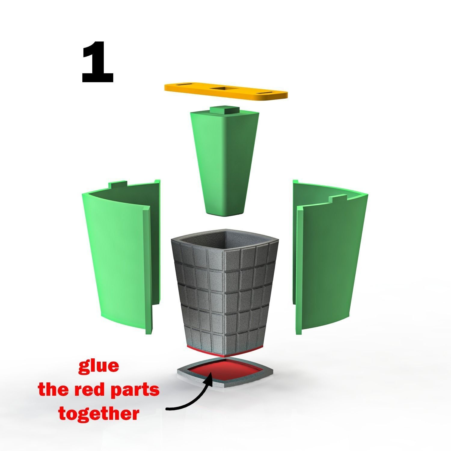 bathroom accessories for silicone mold 1-2 3D print model_10