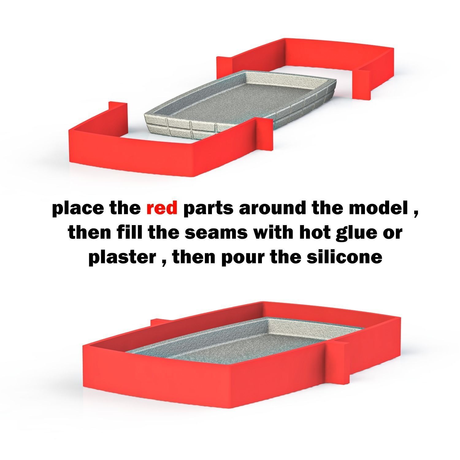 bathroom accessories for silicone mold 1-2 3D print model_7