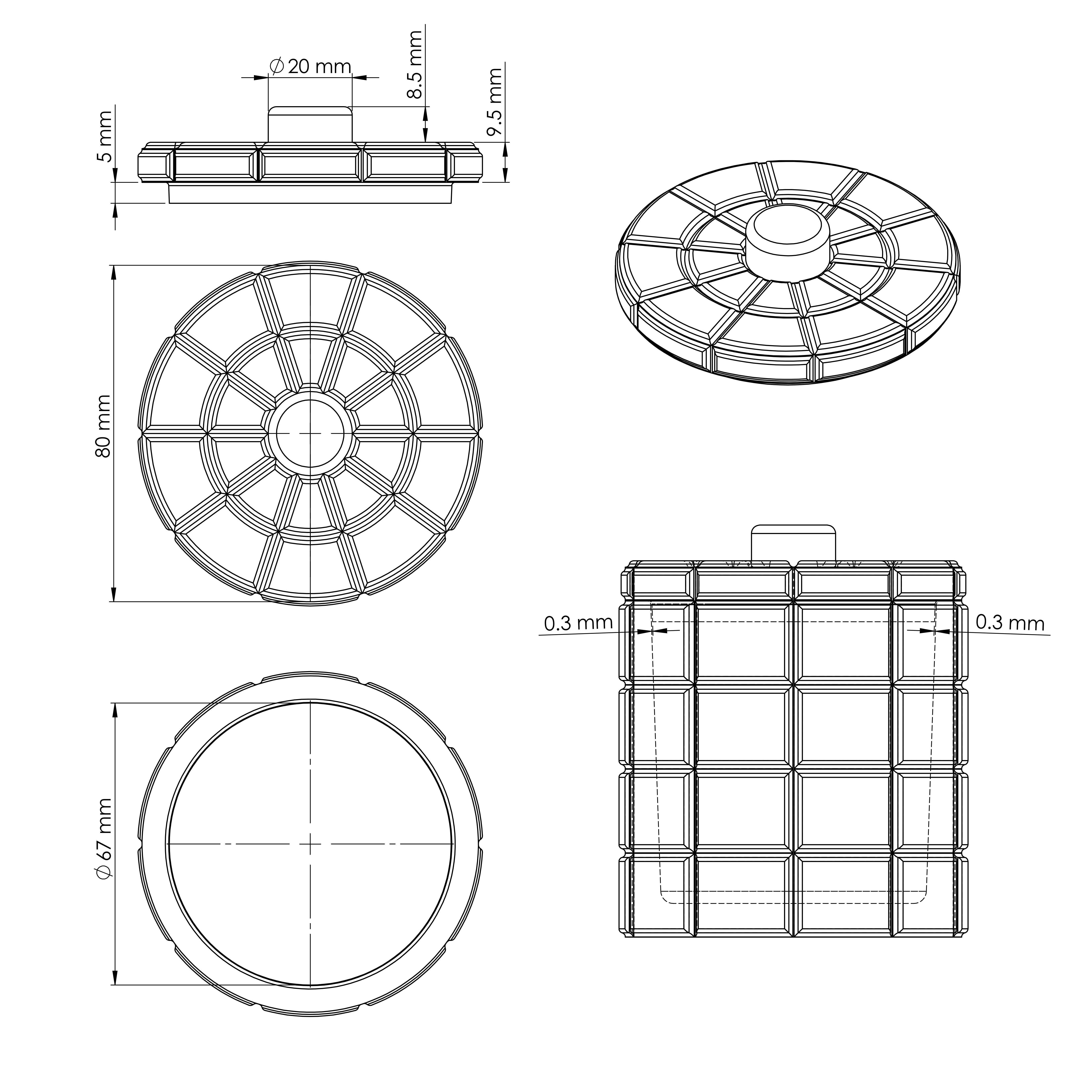 bathroom accessories for silicone mold 1-2 3D print model_16