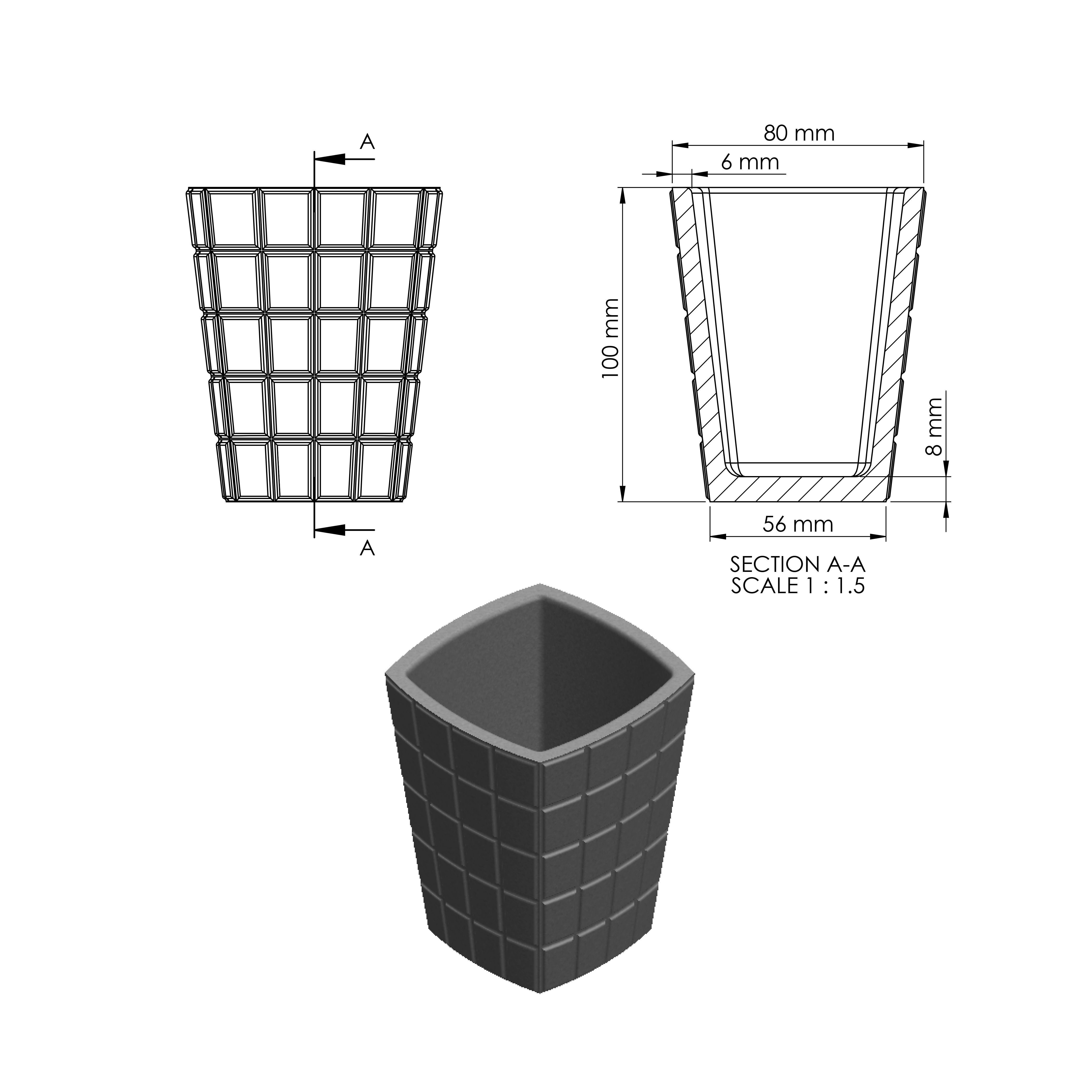 bathroom accessories for silicone mold 1-2 3D print model_13