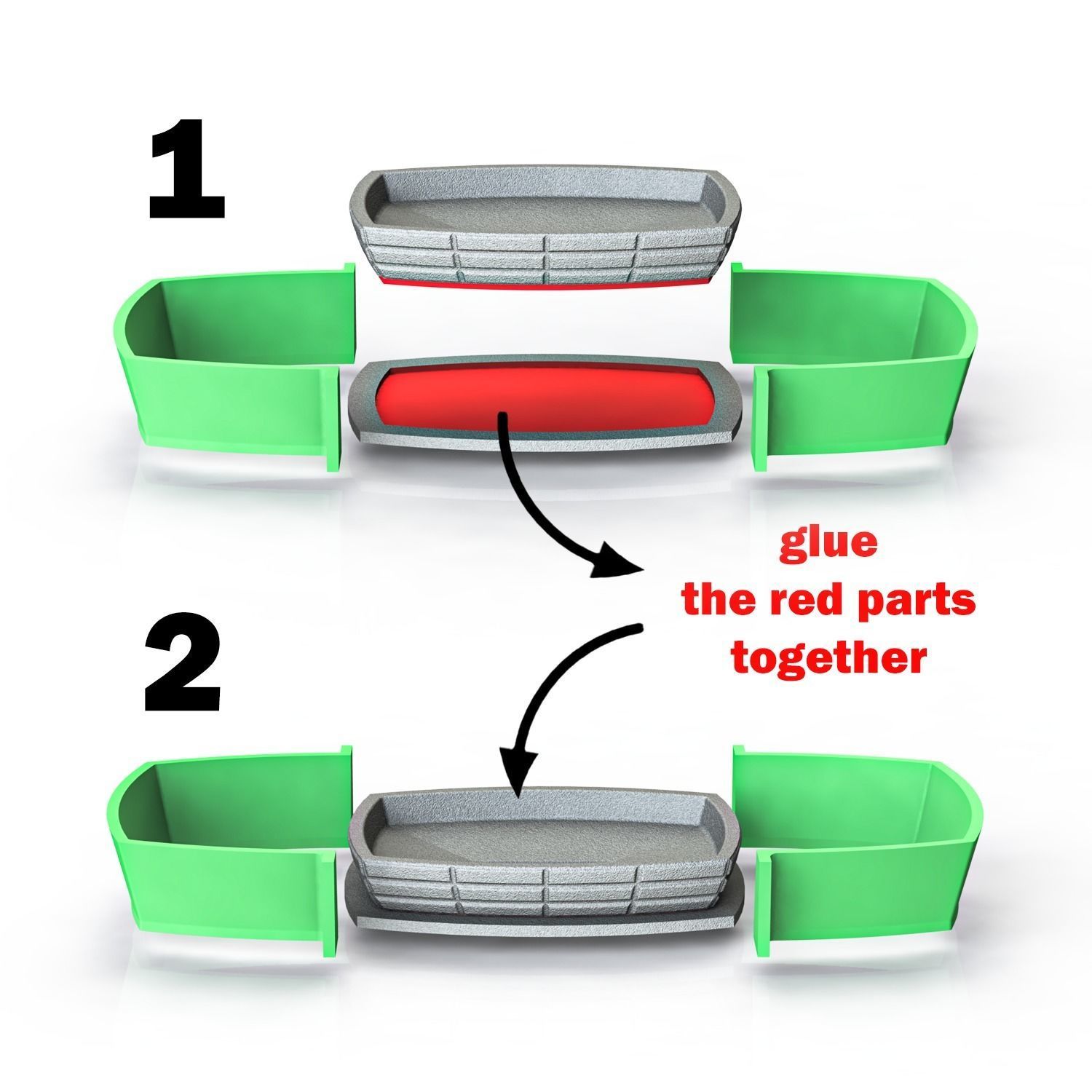 bathroom accessories for silicone mold 1-2 3D print model_8