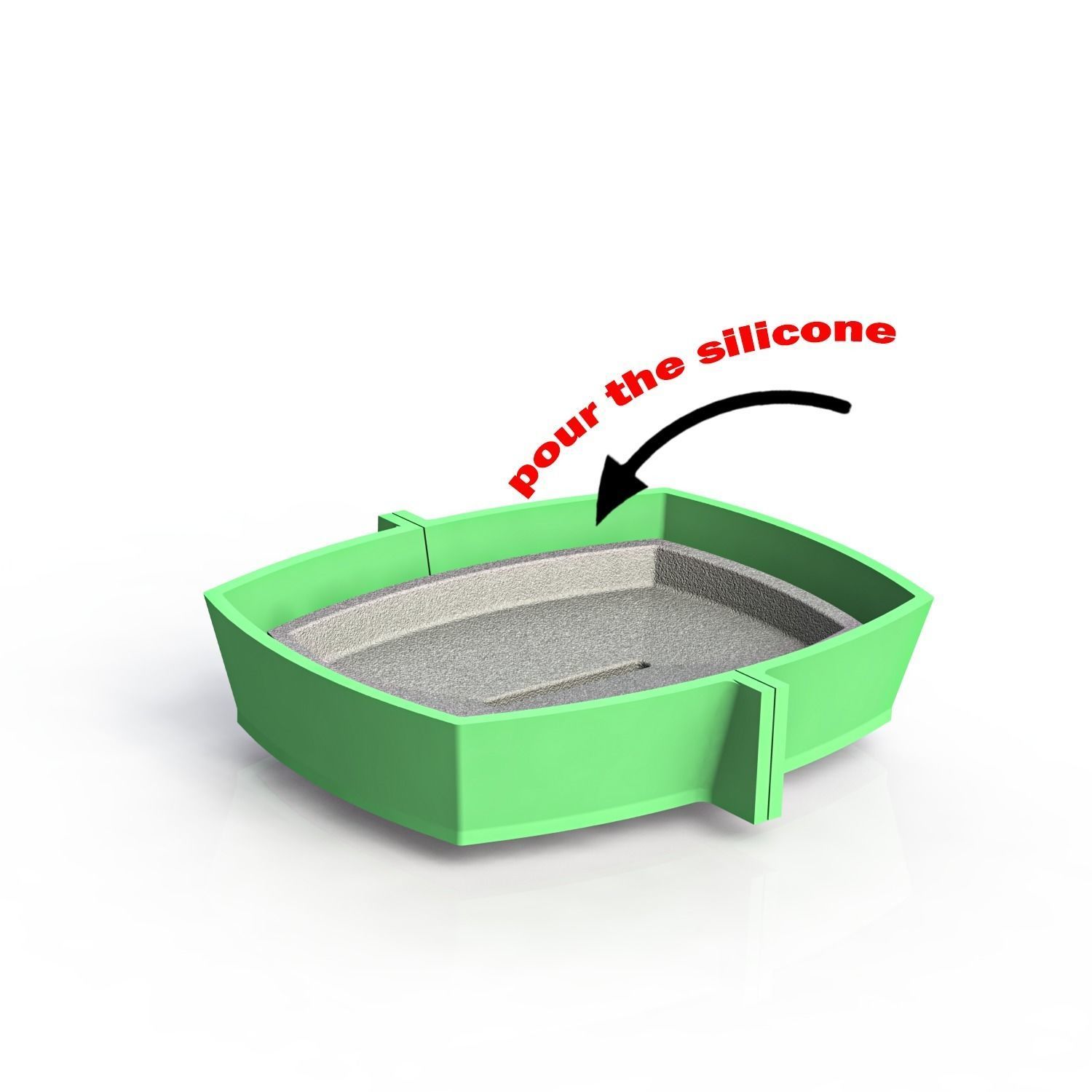 bathroom accessories for silicone mold 1-2 3D print model_9