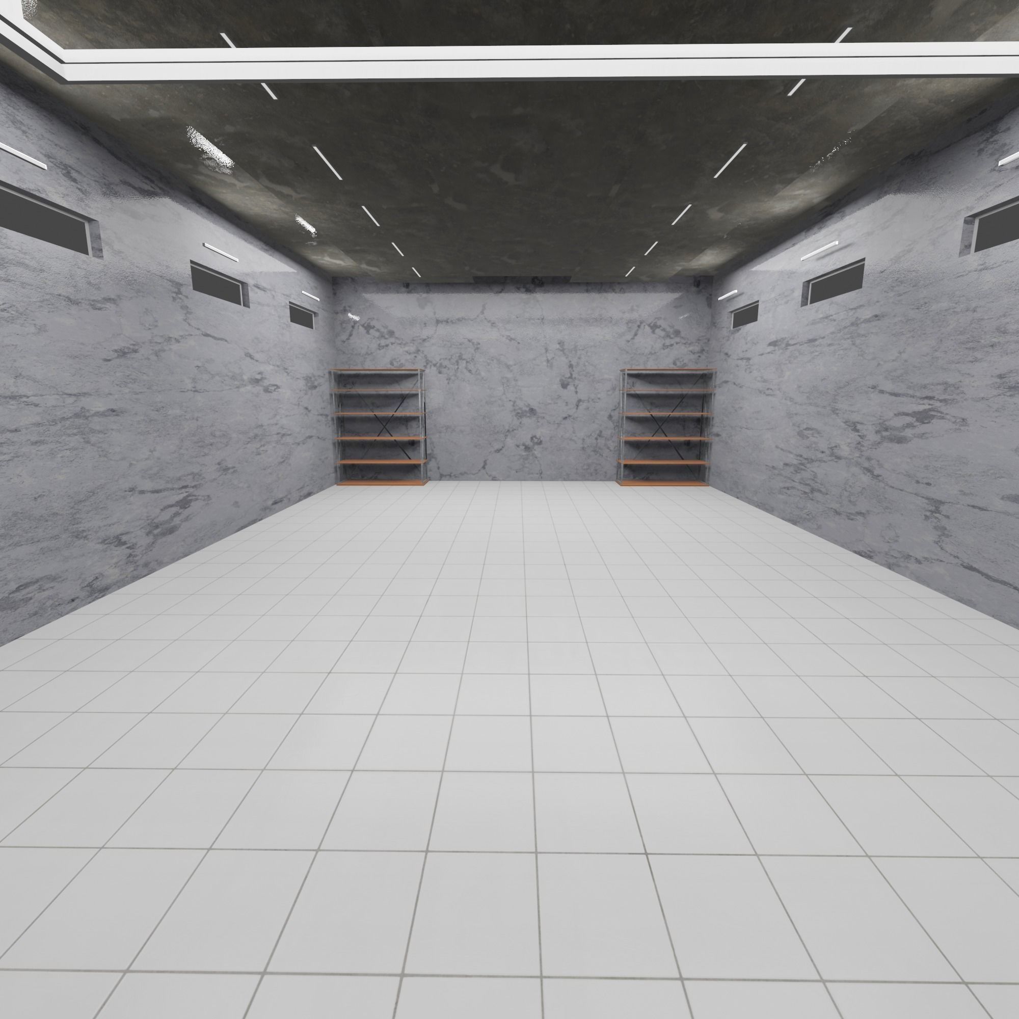 Warehouse loft 3D model_2