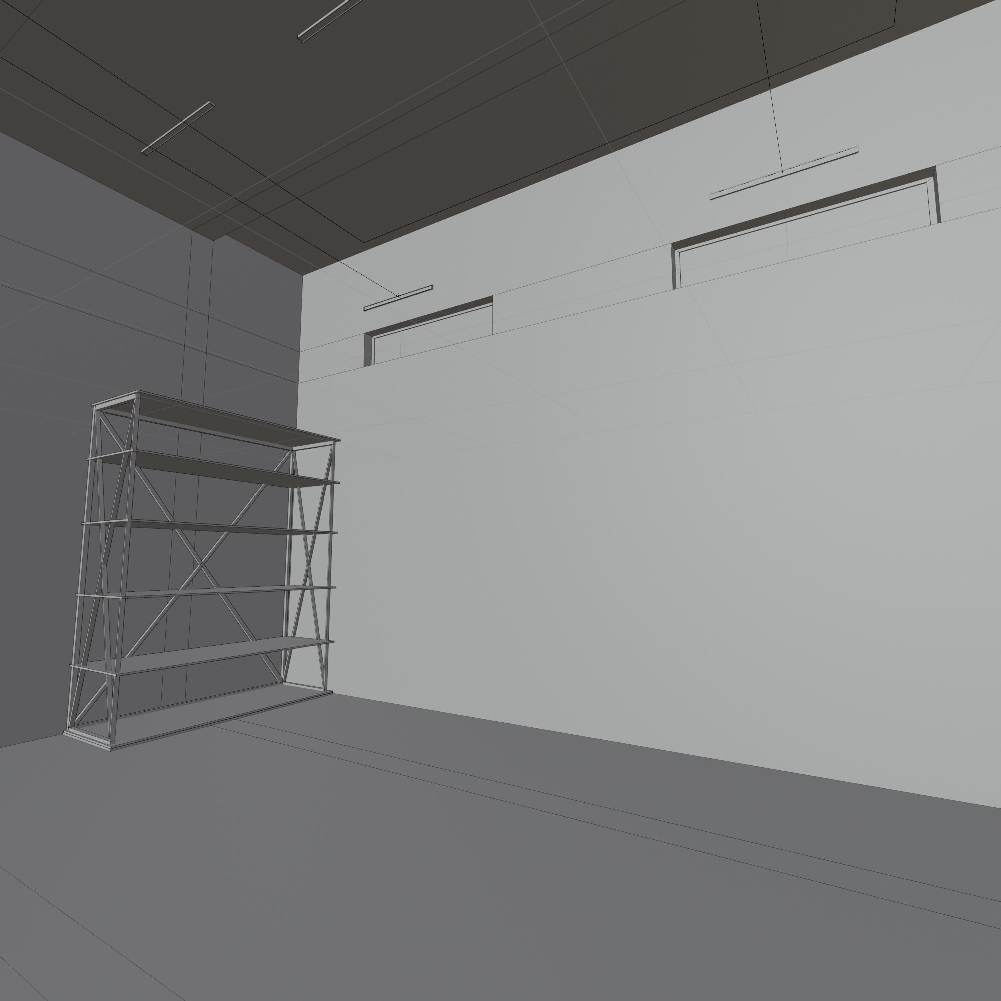 Warehouse loft 3D model_10