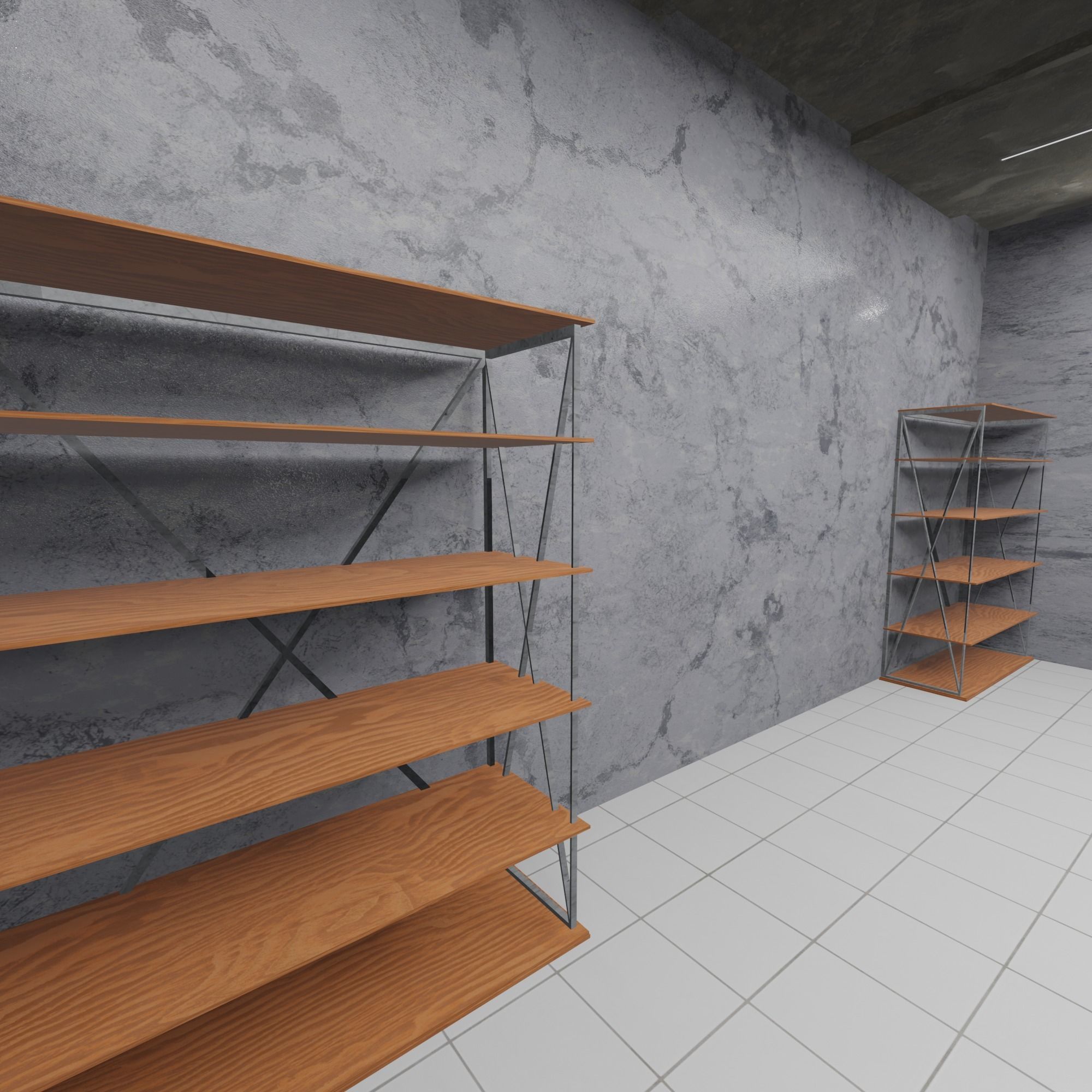 Warehouse loft 3D model_6