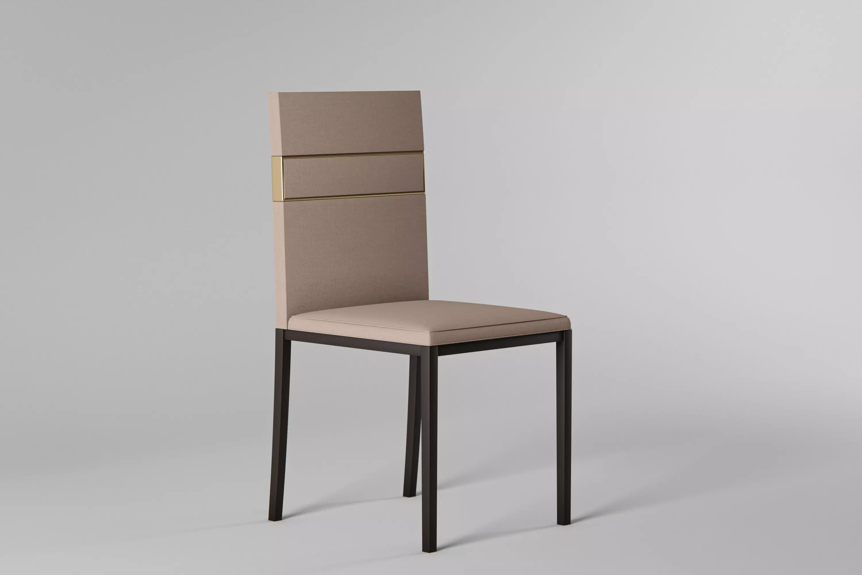 Chair dining with legs 3D model_0