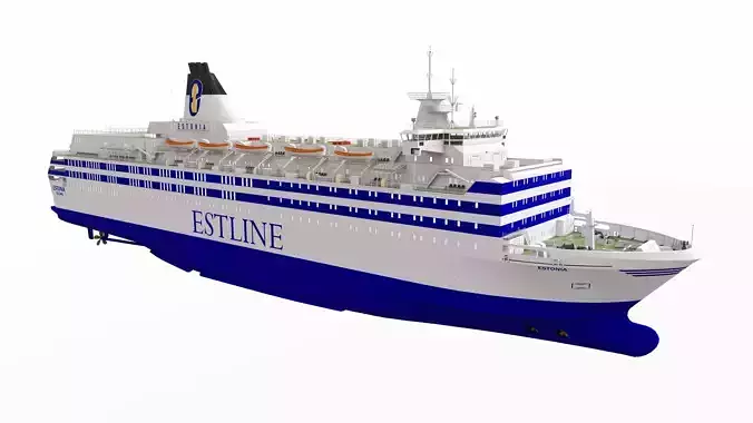 MS Estonia for SketchUp 3D model