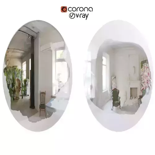 Mirrors ellipse by Jenny Nordberg