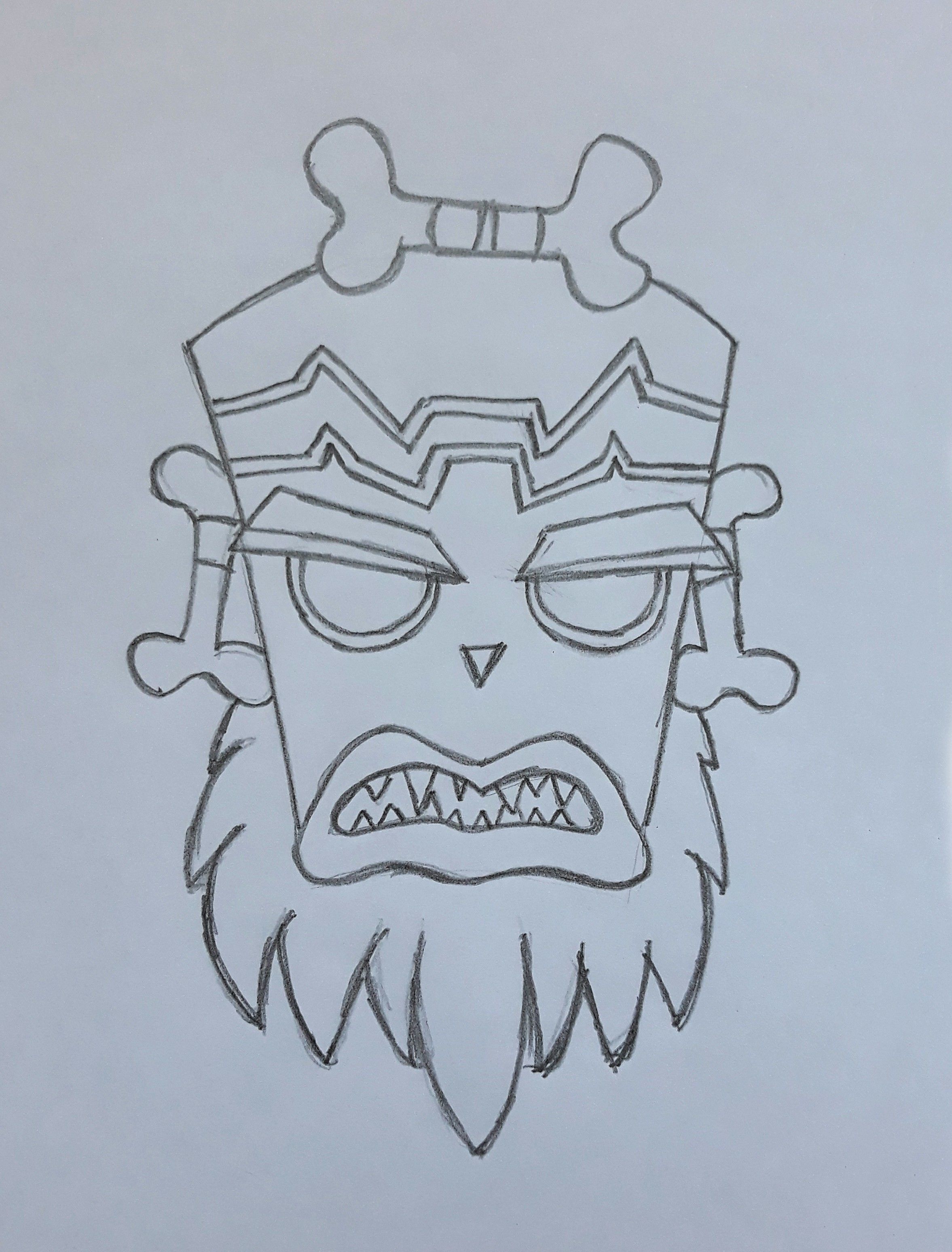 Character Uka Uka 3D model_5