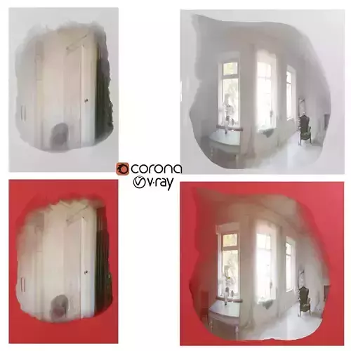 Mirrors rectangle by Jenny Nordberg