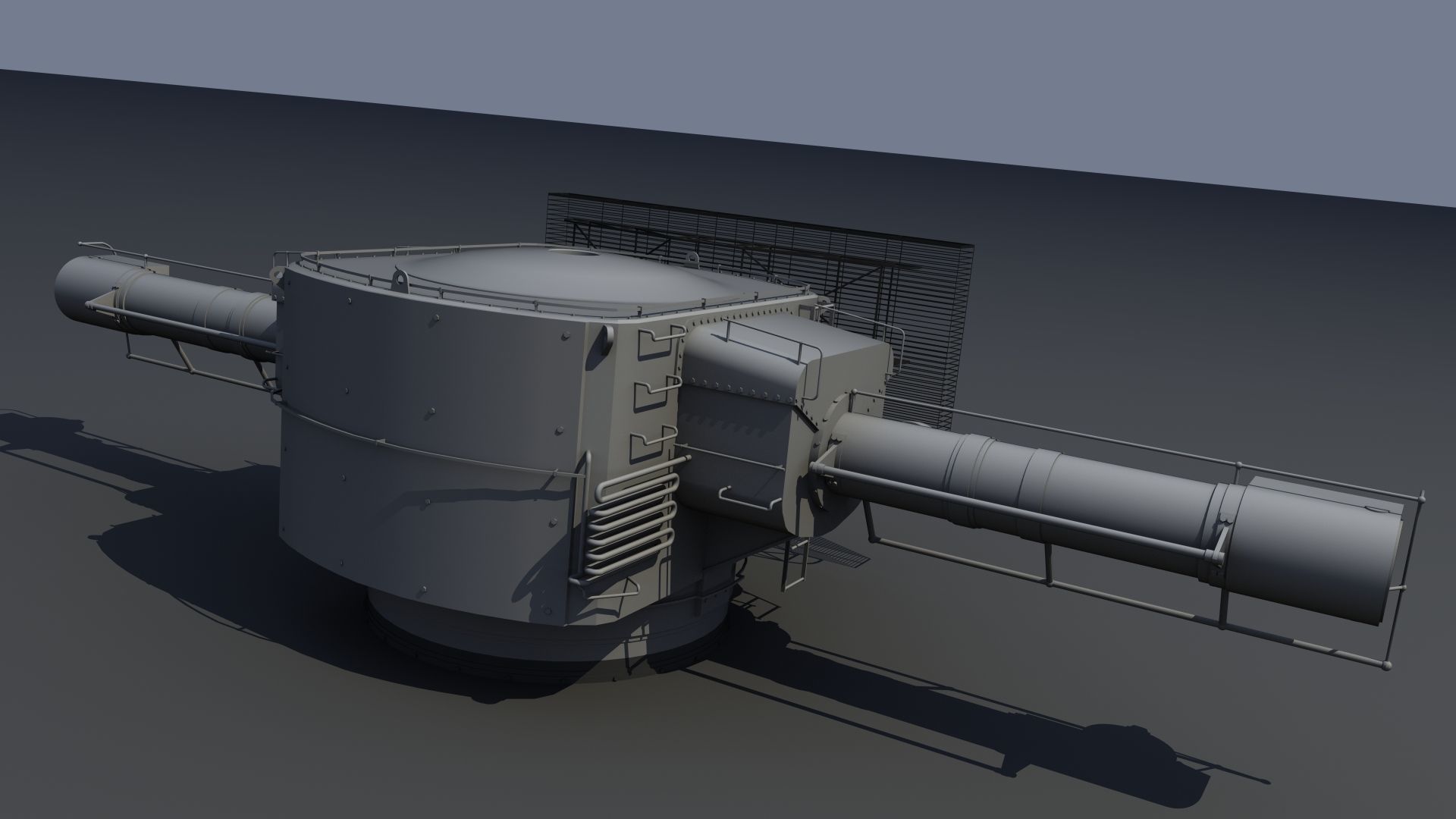 Bismarck 10m Main Rangefinders pack Free 3D model_6