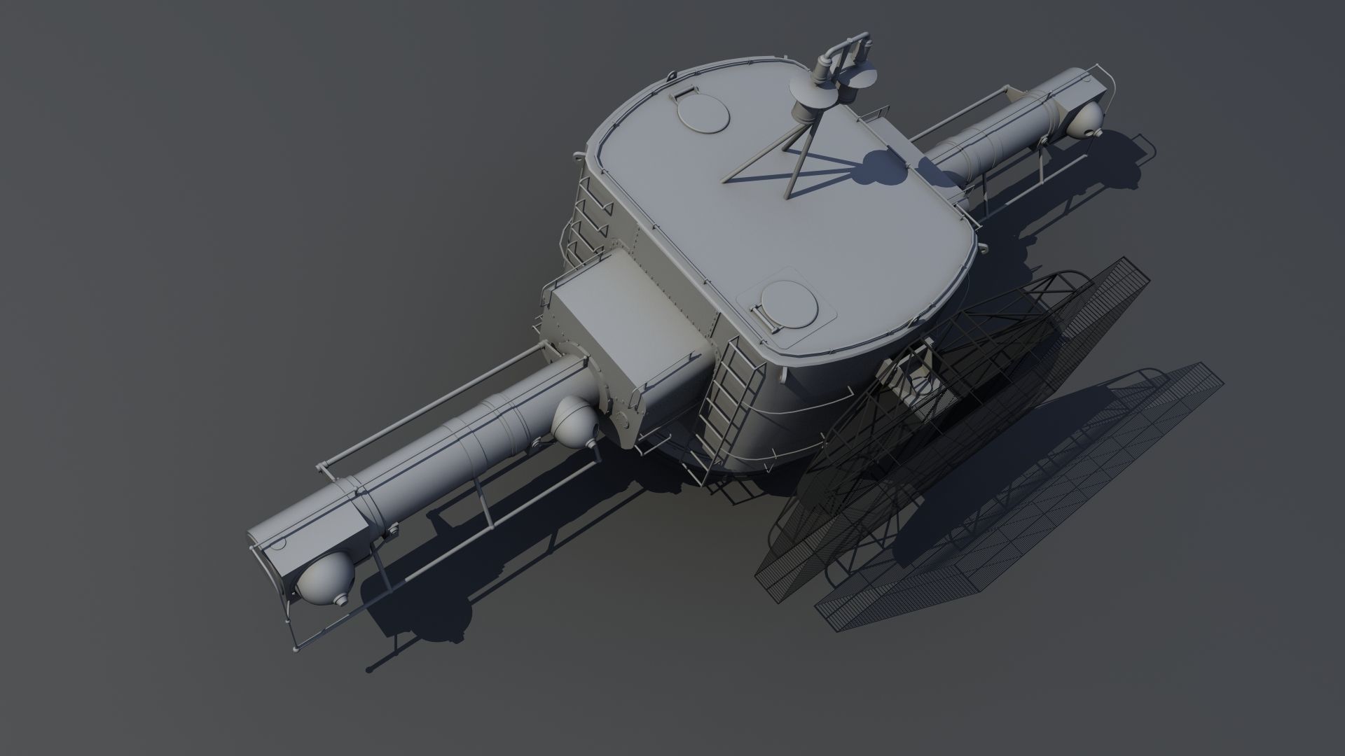 Bismarck 10m Main Rangefinders pack Free 3D model_4