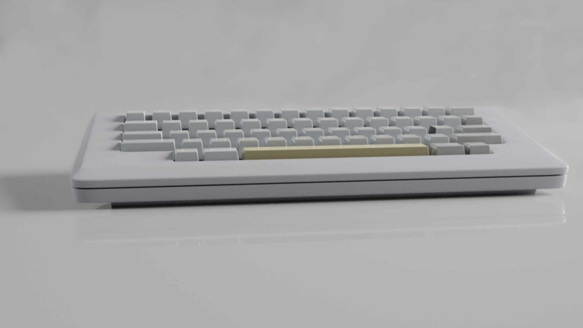Keyboard Free 3D model_1