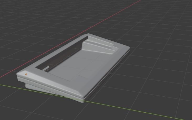 Keyboard Free 3D model_11