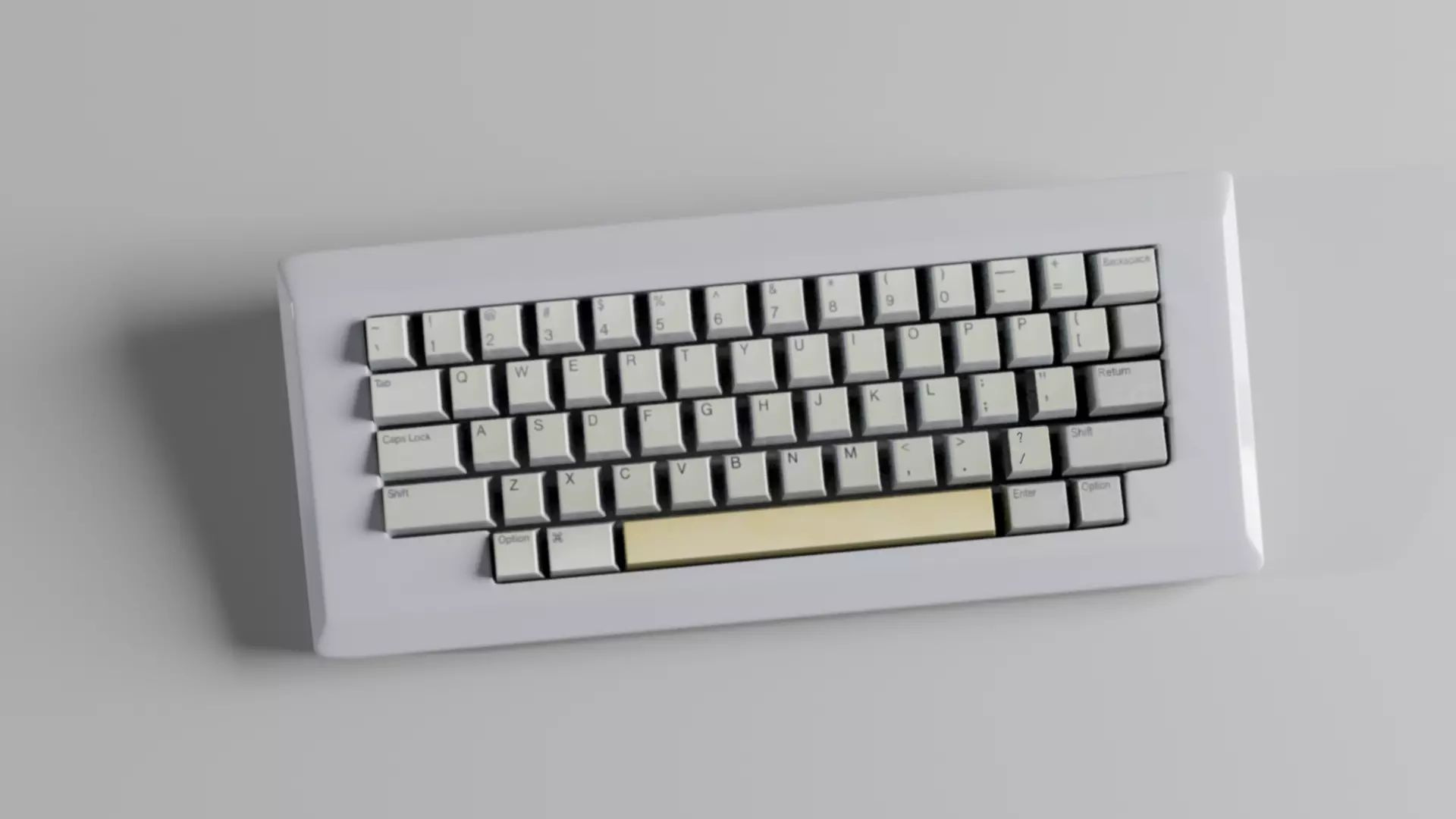 Keyboard Free 3D model_0