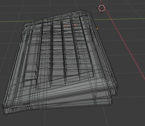 Keyboard Free 3D model_7
