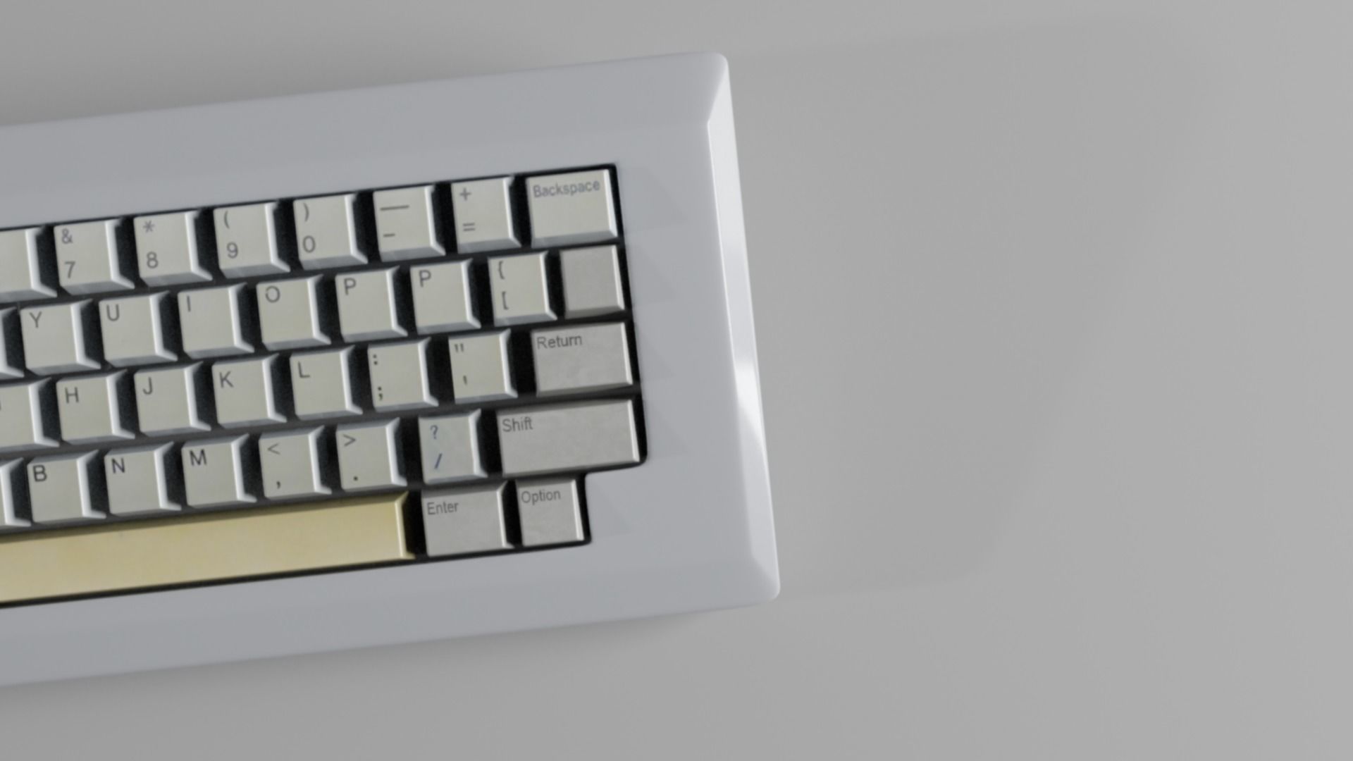 Keyboard Free 3D model_3