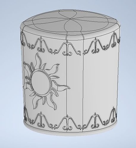Lantern from tangled 3D print model