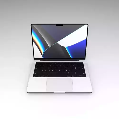 2021 Apple MacBook Pro 14 inch - M1 Pro and M1 Max 3D model