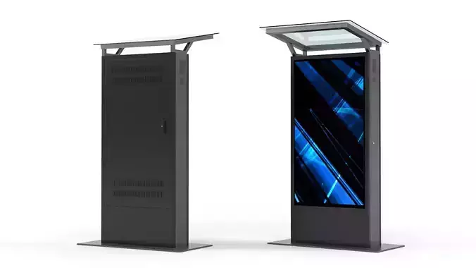 Information Kiosk 3D model