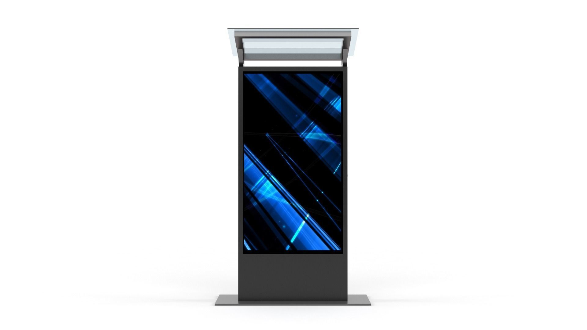 Information Kiosk 3D model_1