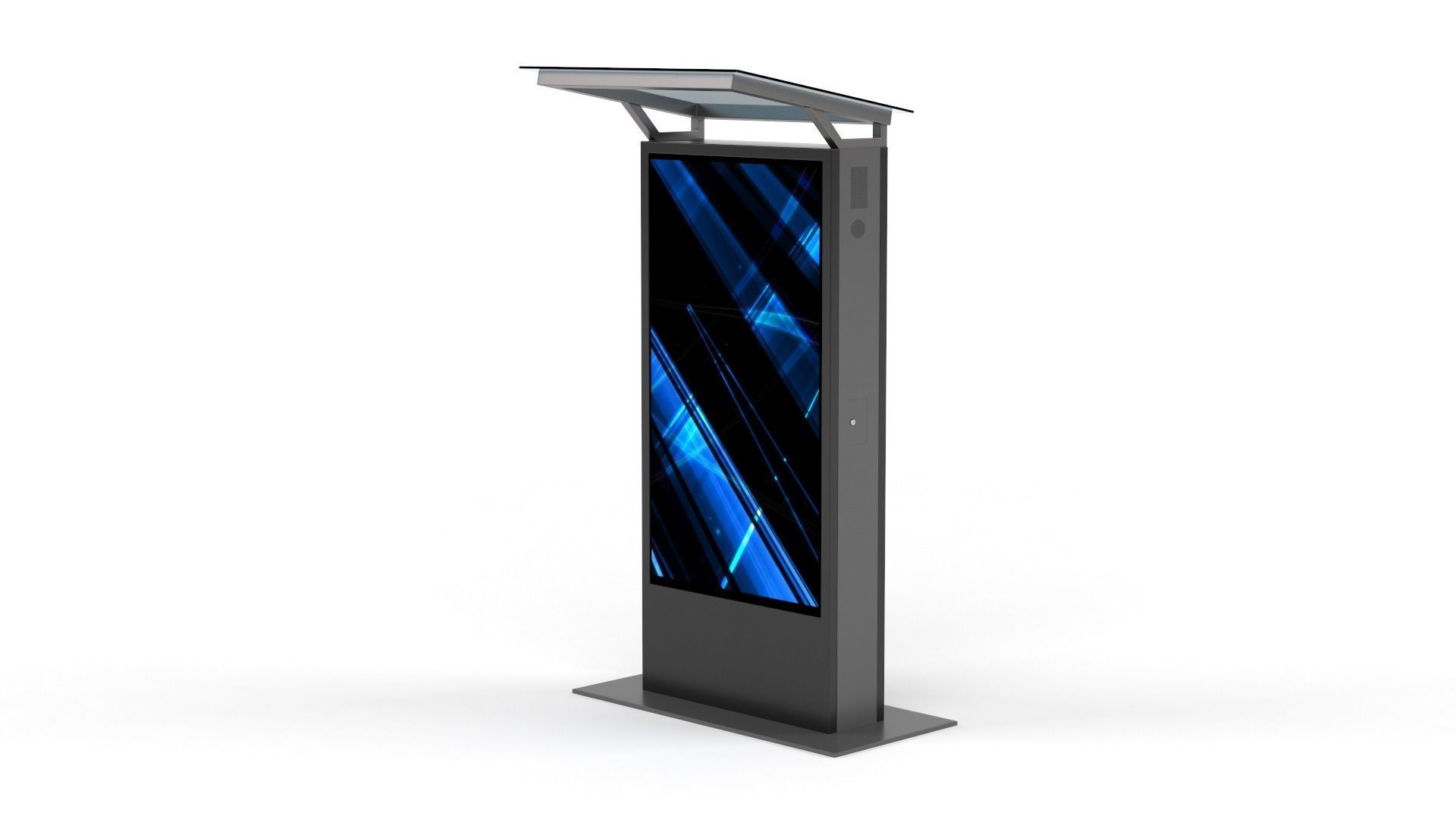 Information Kiosk 3D model_2