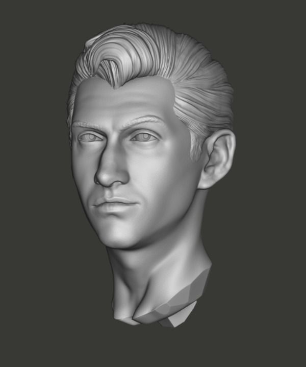 Alex Turner Bust 3D print model_9