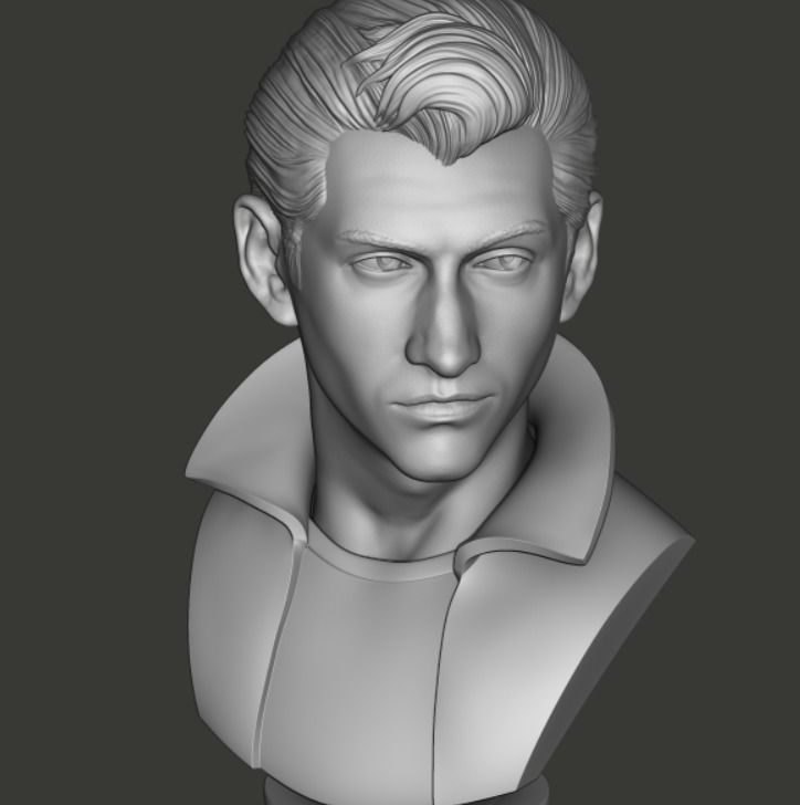 Alex Turner Bust 3D print model_7