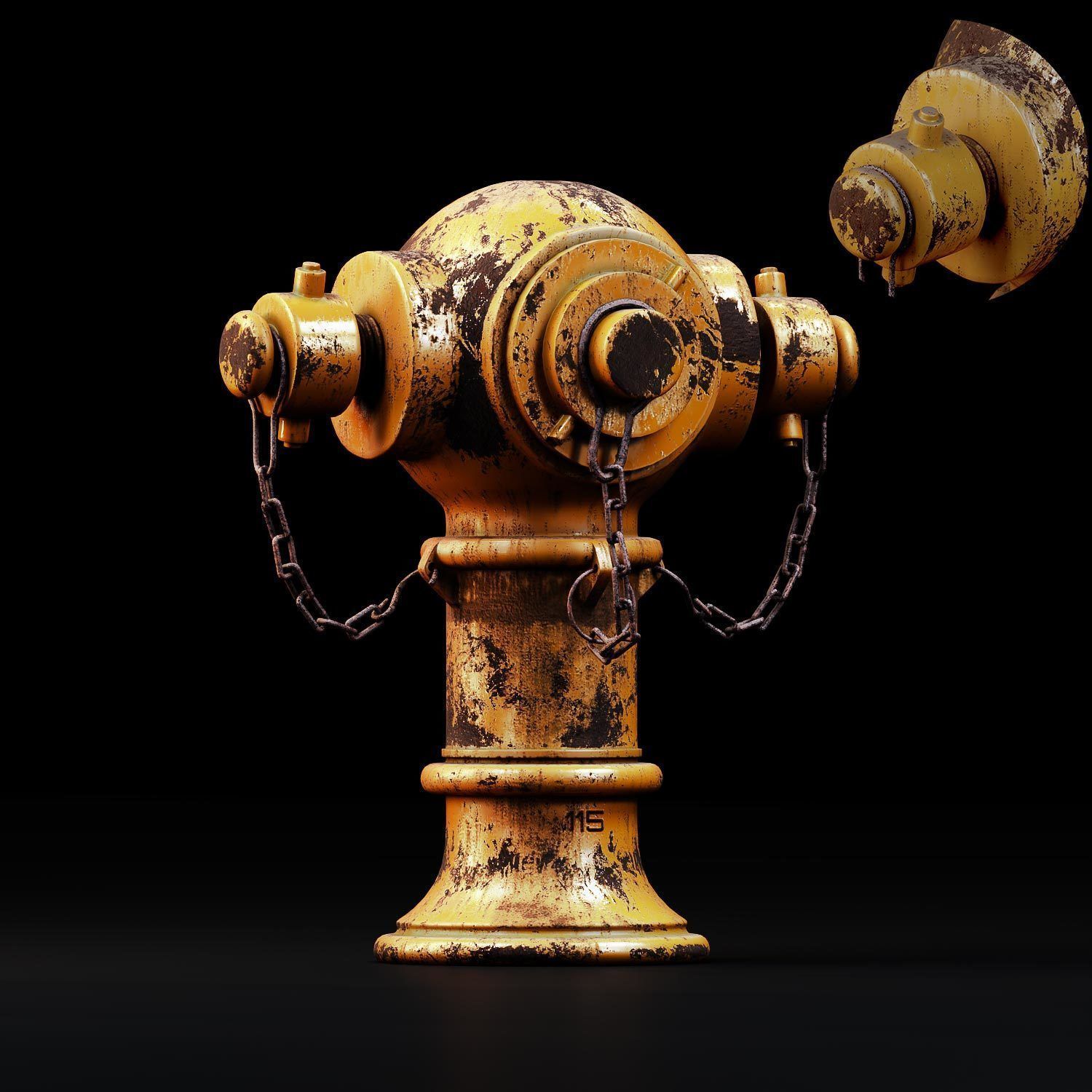 14 Street props-vol02 3D model_1