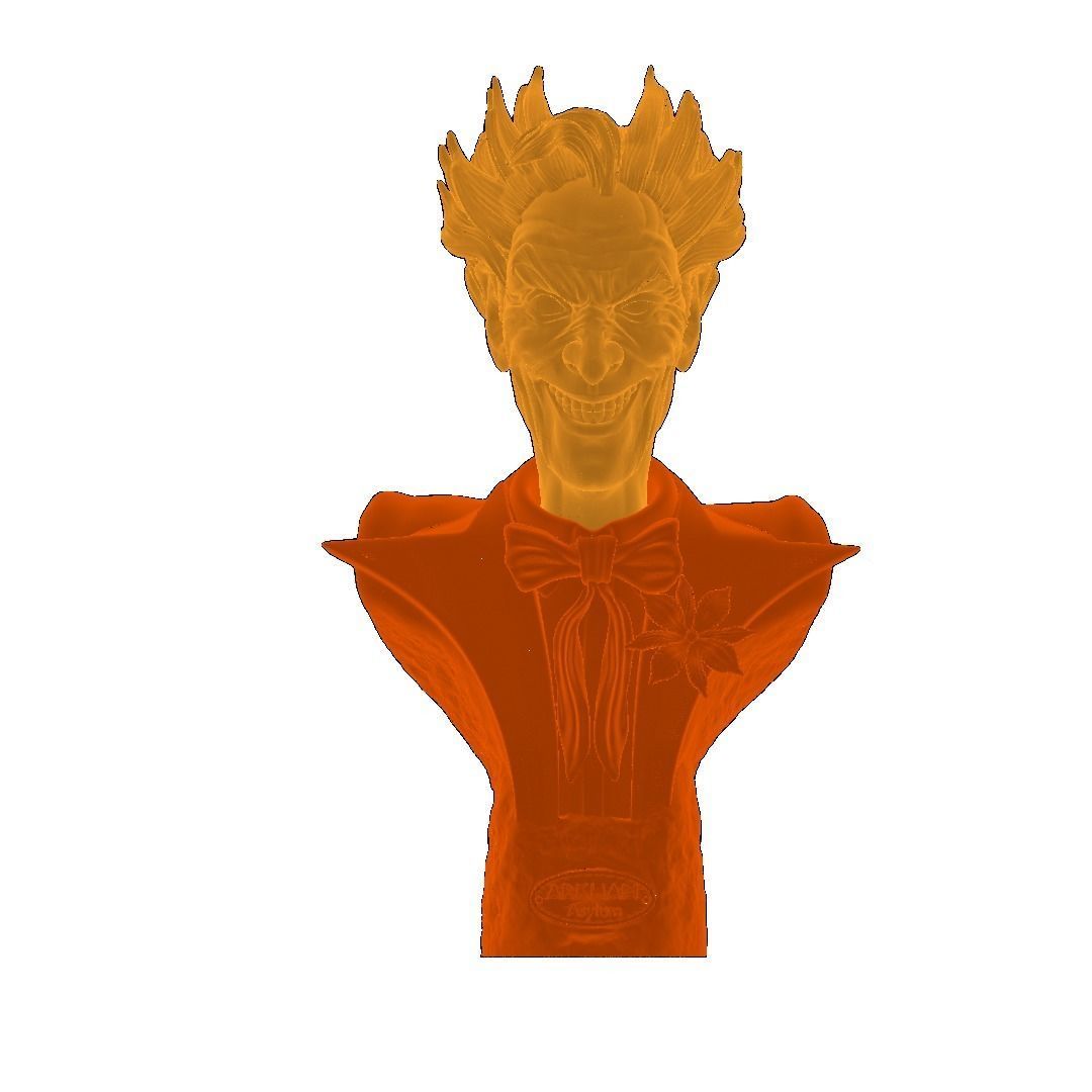 JOKER BUST READY TO PRINT 3D print model_7