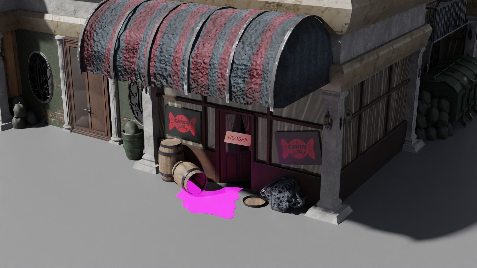 Building Type 1  3D model_5