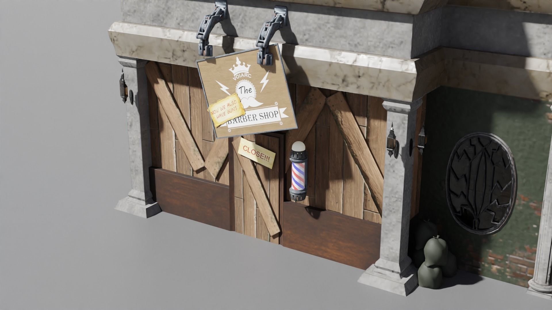 Building Type 1  3D model_4